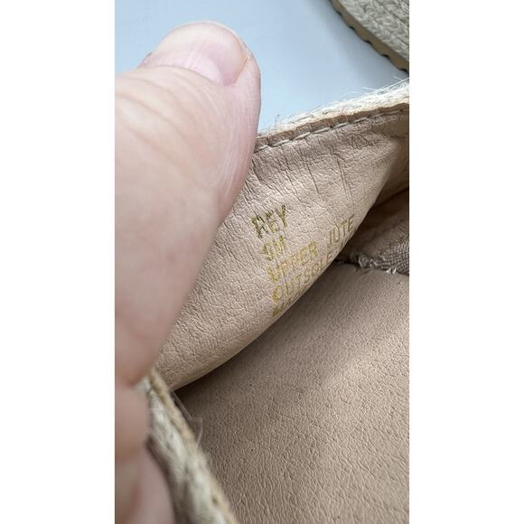 Beach By Matisse Natural Jute Tan Del Mar Slip-On Sandals Women’s 9M - Picture 13 of 13